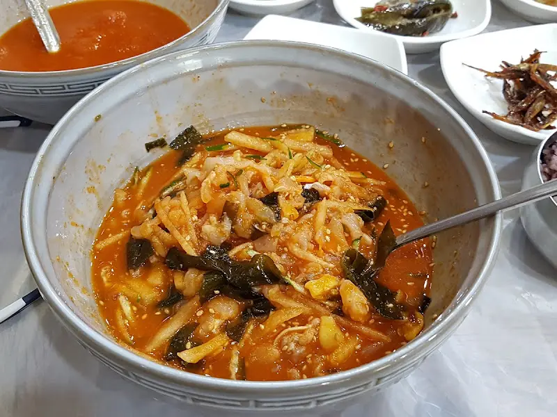 탐라식당 물회