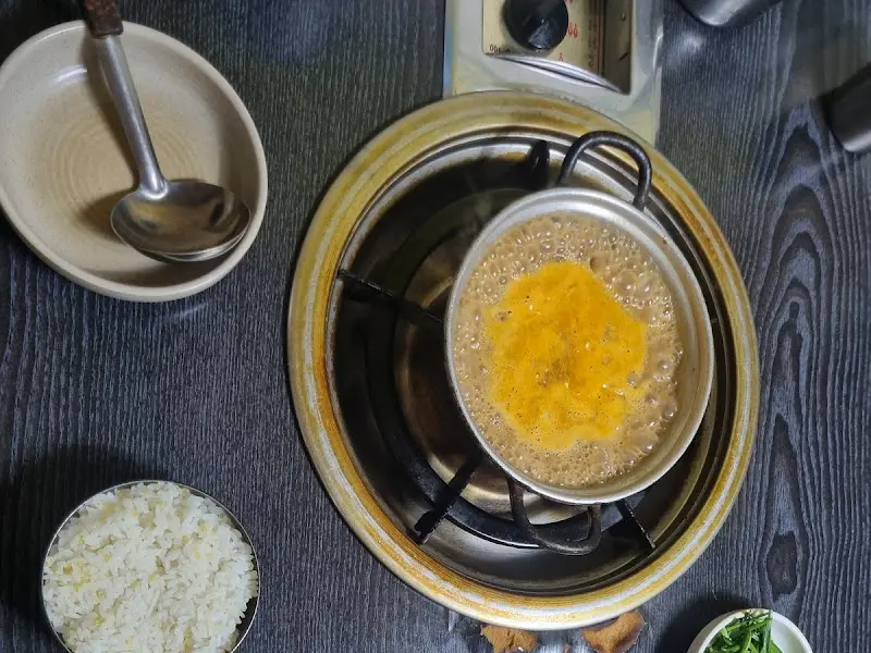 청국장과 밥의 조화