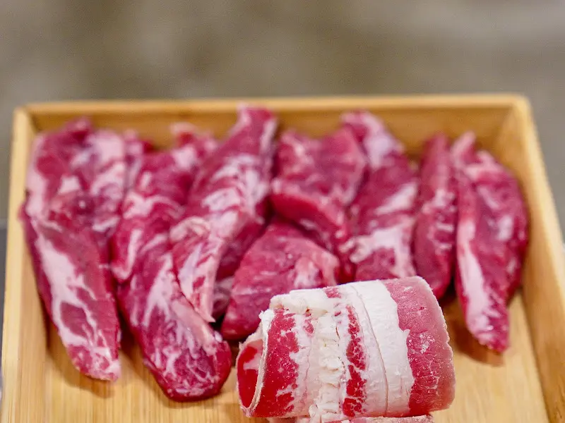 프리미엄 소한마리의 아름다운 마블링