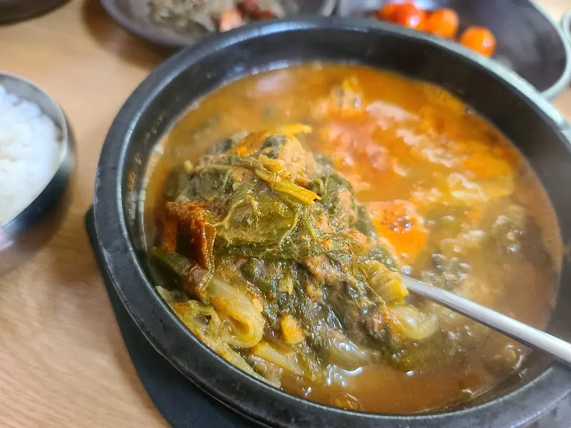 어탕수제비 클로즈업