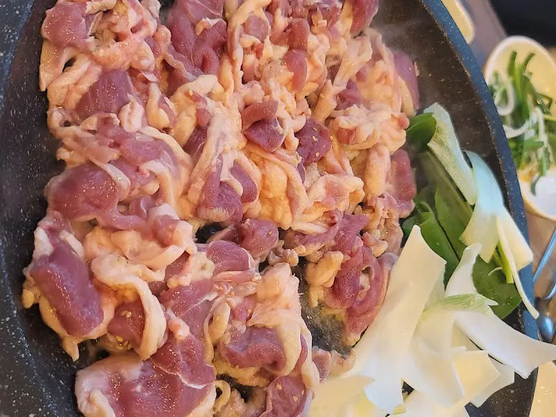 신선한 오리고기