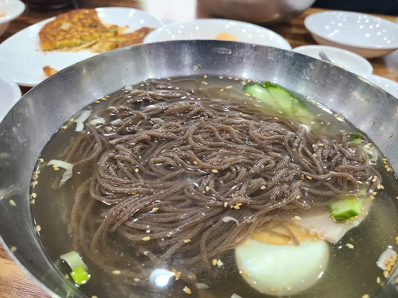 옹진냉면 물냉면 전체샷