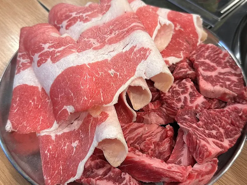 소고기 모둠 한상차림