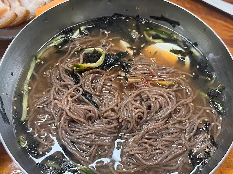 물막국수 디테일