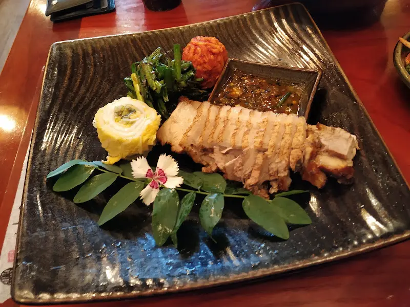 보쌈 한 상 차림