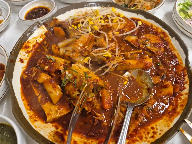 매콤달콤한 코다리찜