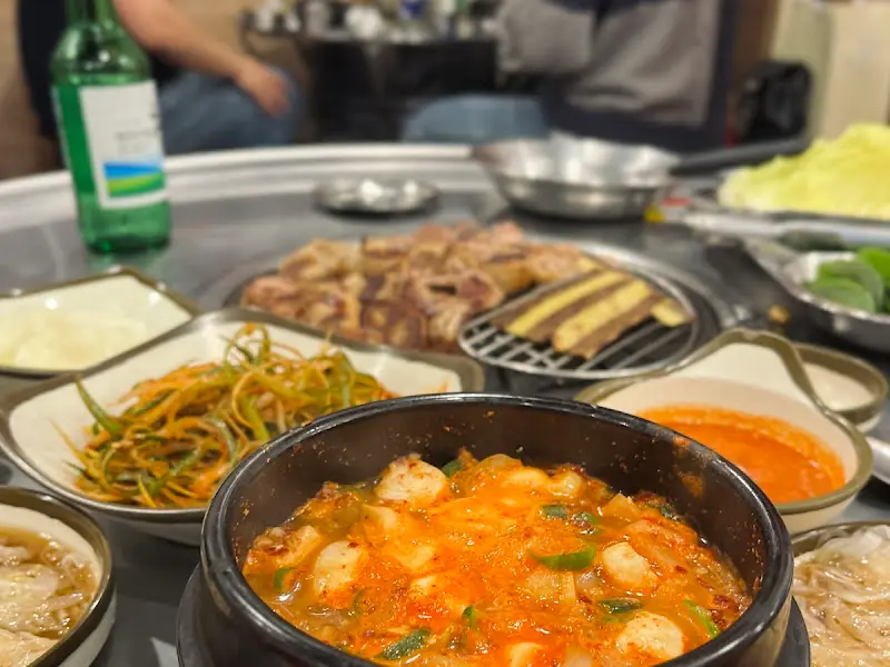 막창과 된장찌개의 조화