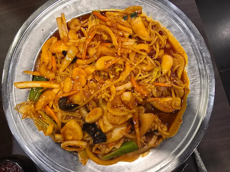 야끼우동 근접샷