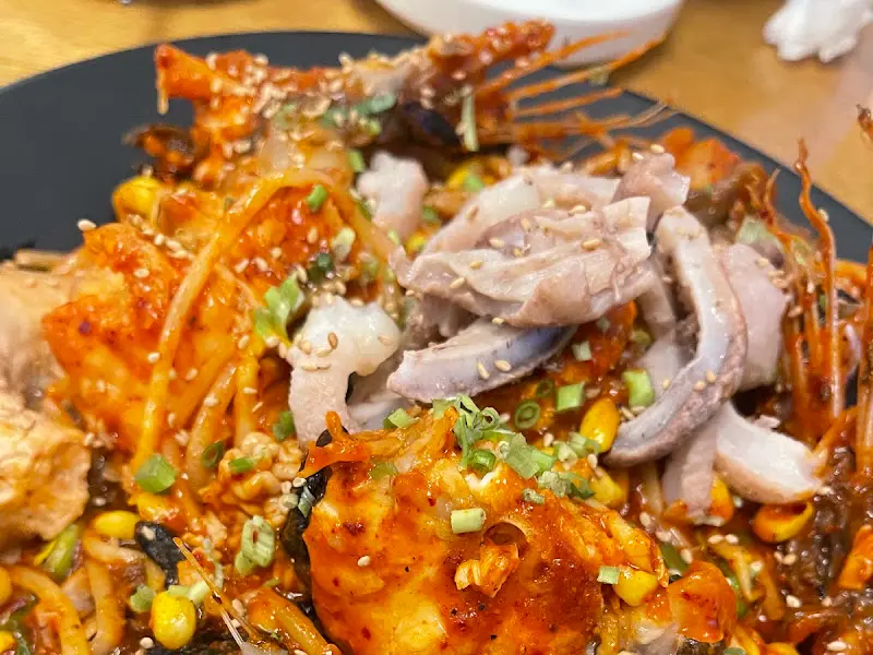 해물찜 속 해산물