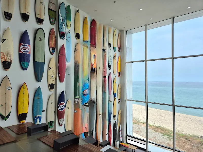 통창으로 보이는 바다