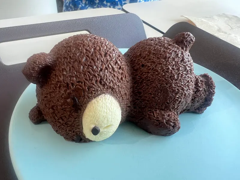 귀여운 곰돌이 케이크