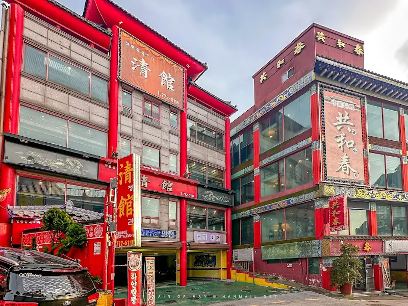 차이나타운에서 맛볼 수 있는 공갈빵