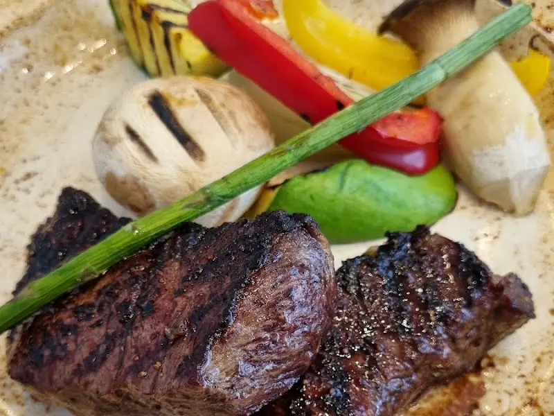 환상적인 스테이크 비주얼