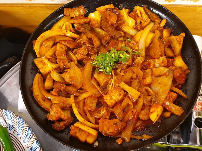 돼지김치구이 비주얼