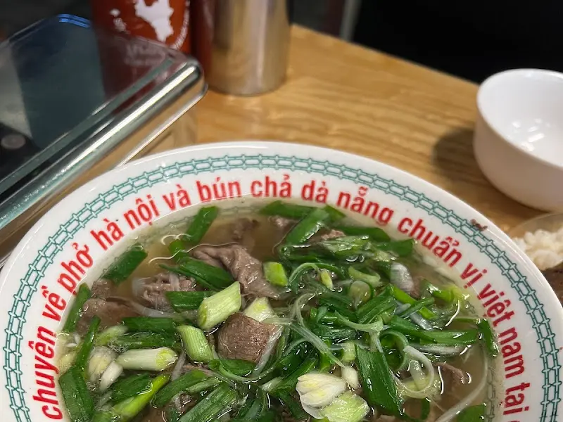 쌀국수 클로즈업 사진