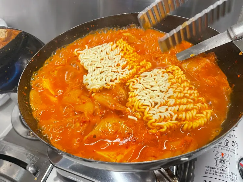 김치찌개 라면사리