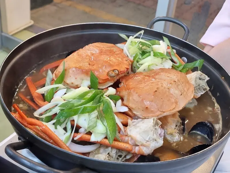 홍게라면 전체샷