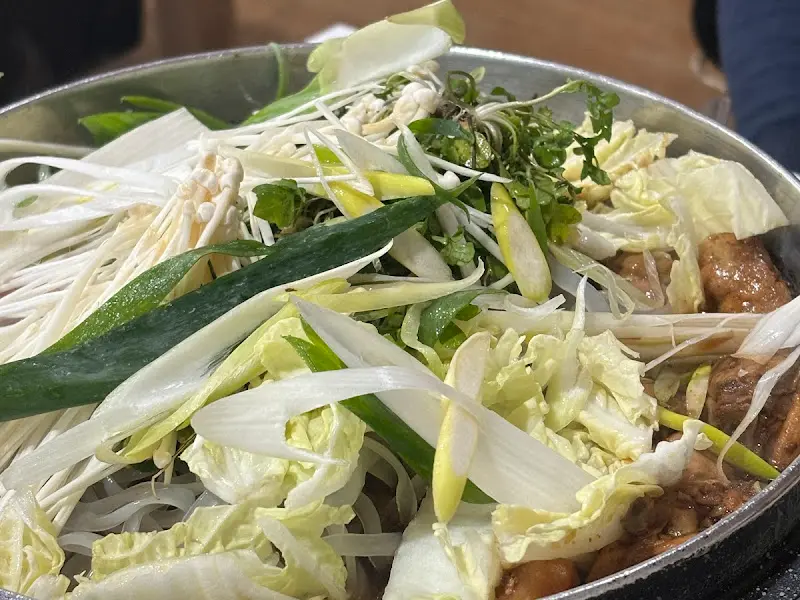 푸짐한 낙지찜닭