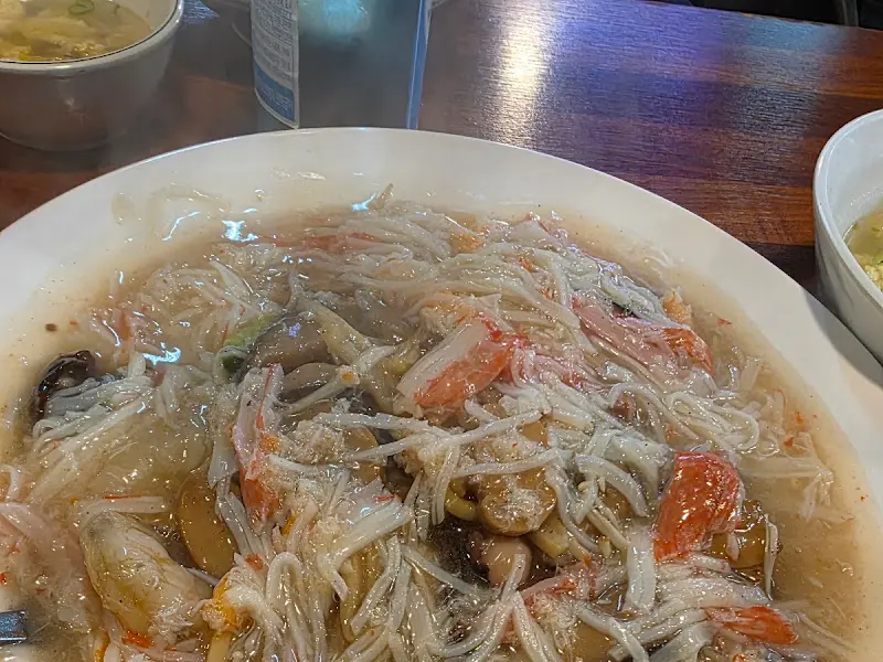 가리비 비빔국수