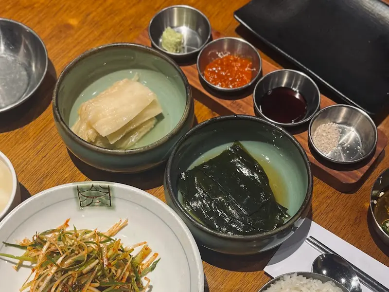 814바베큐 밑반찬