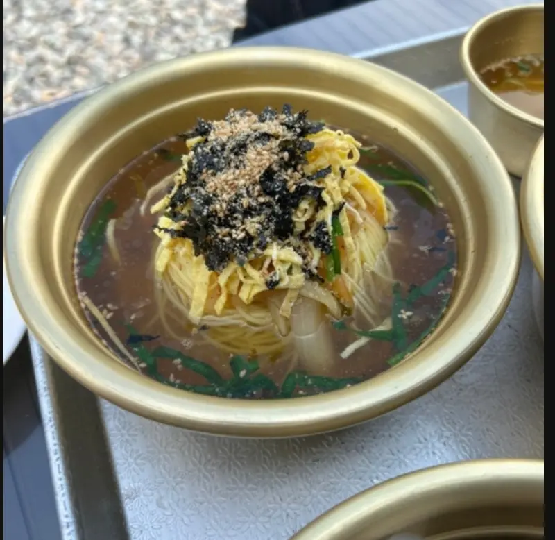 촌놈국수 멸치국수 클로즈업