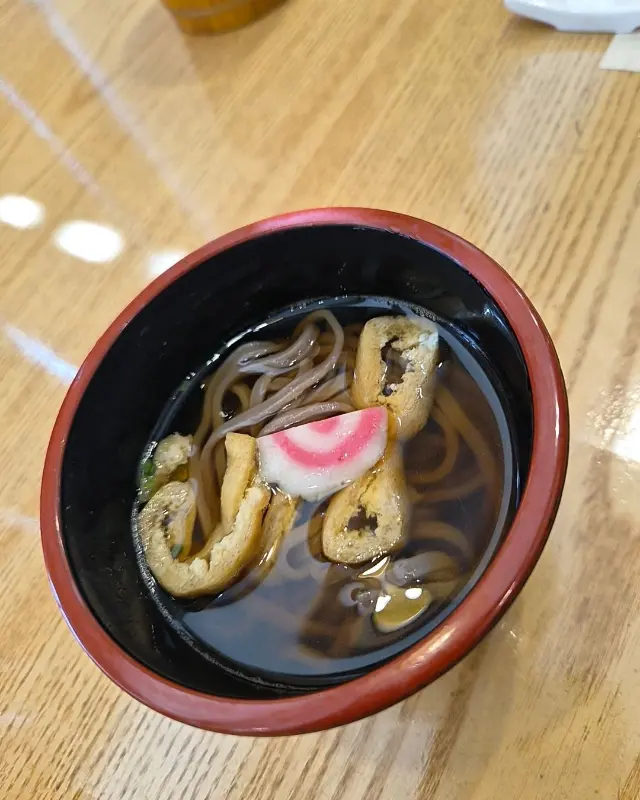 따뜻한 온모밀 한 그릇