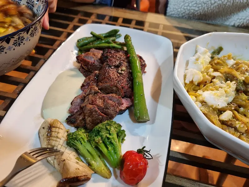 스테이크 파스타