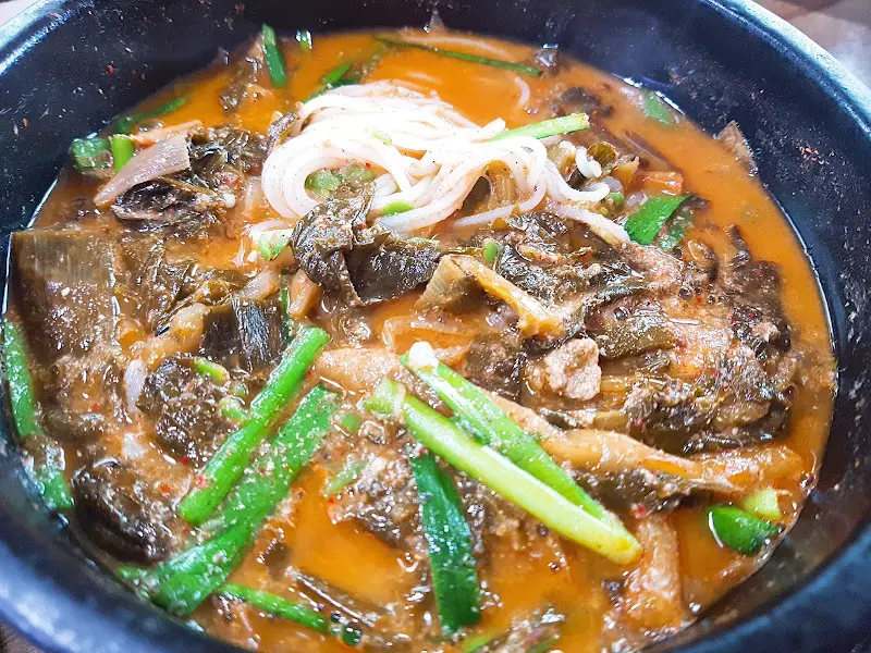 추어탕 클로즈업