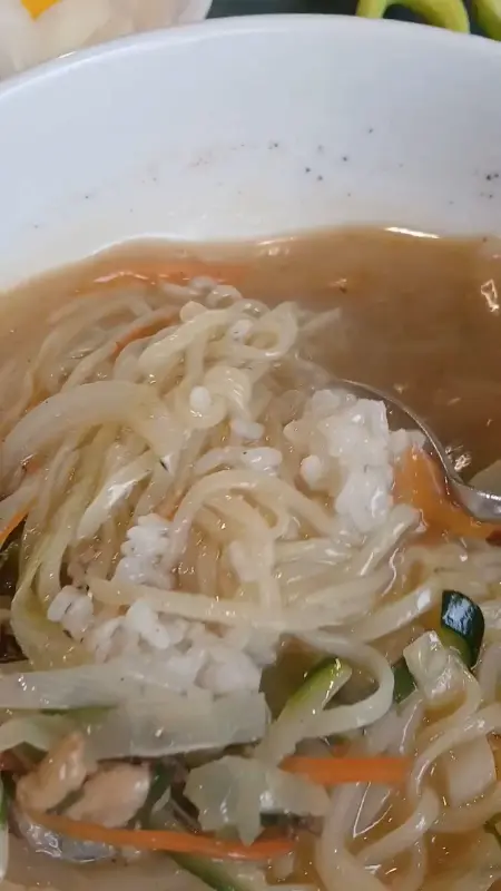 백짬뽕 면