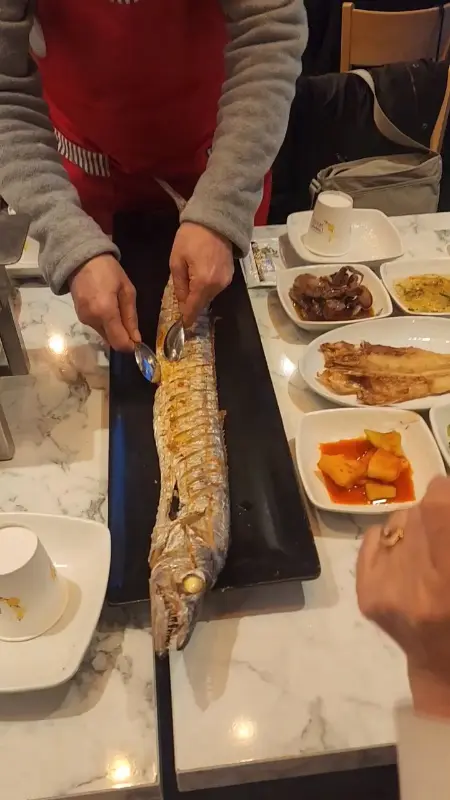 갈치 손질 서비스