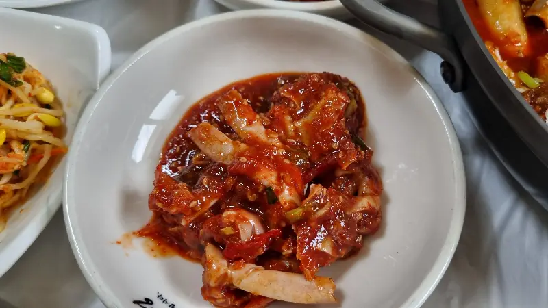 매콤달콤한 양념게장