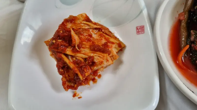 매콤한 겉절이 김치