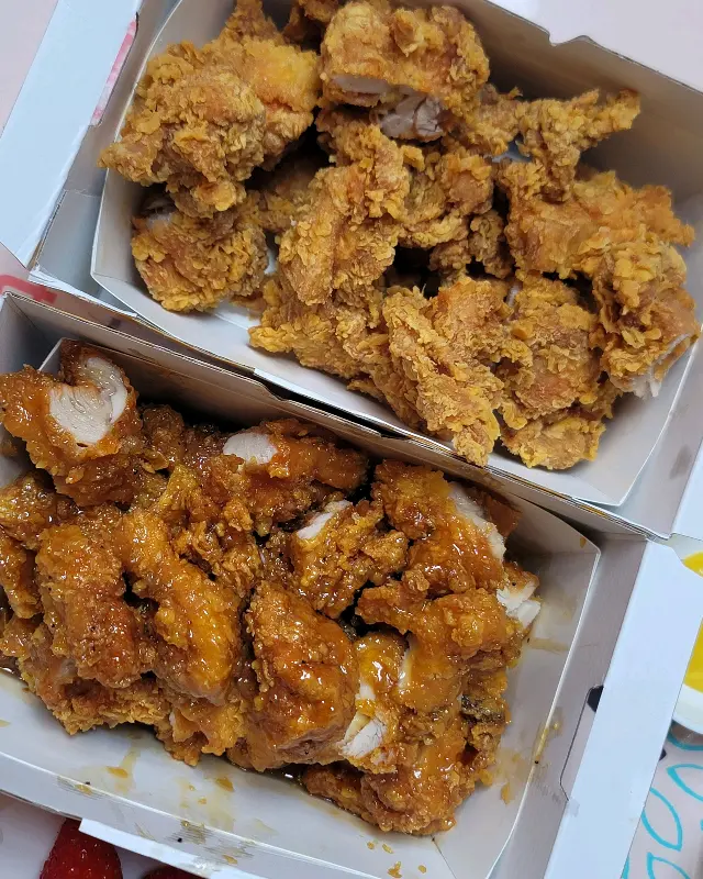 맘스터치 치킨 비교