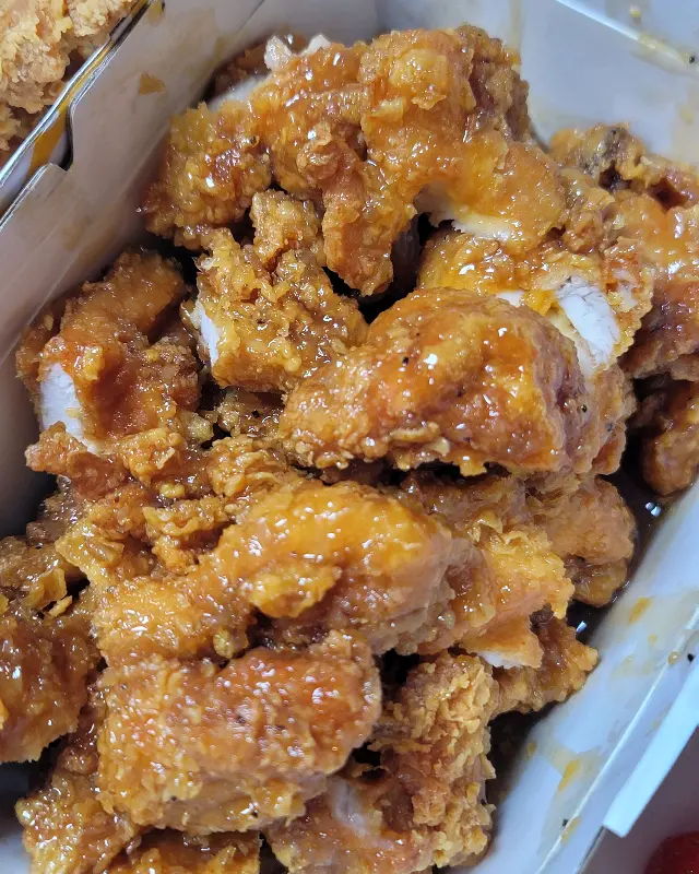 맘스터치 누룽지 치킨