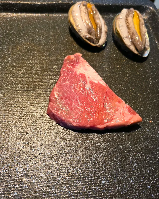 흑돼지 구이 한 상 차림