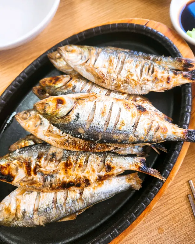 노릇하게 구워진 밴댕이 구이