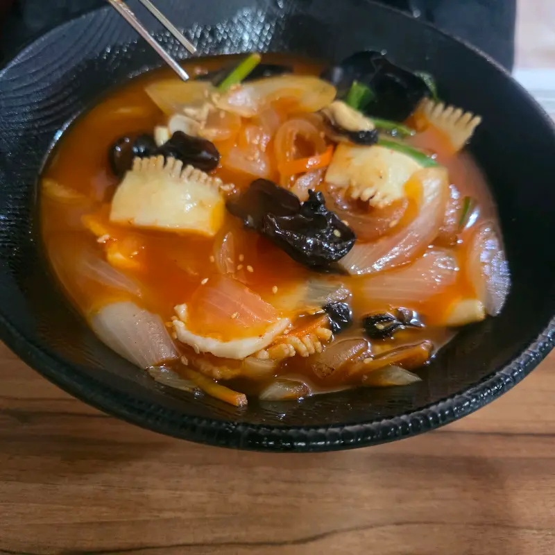 푸짐한 짬뽕