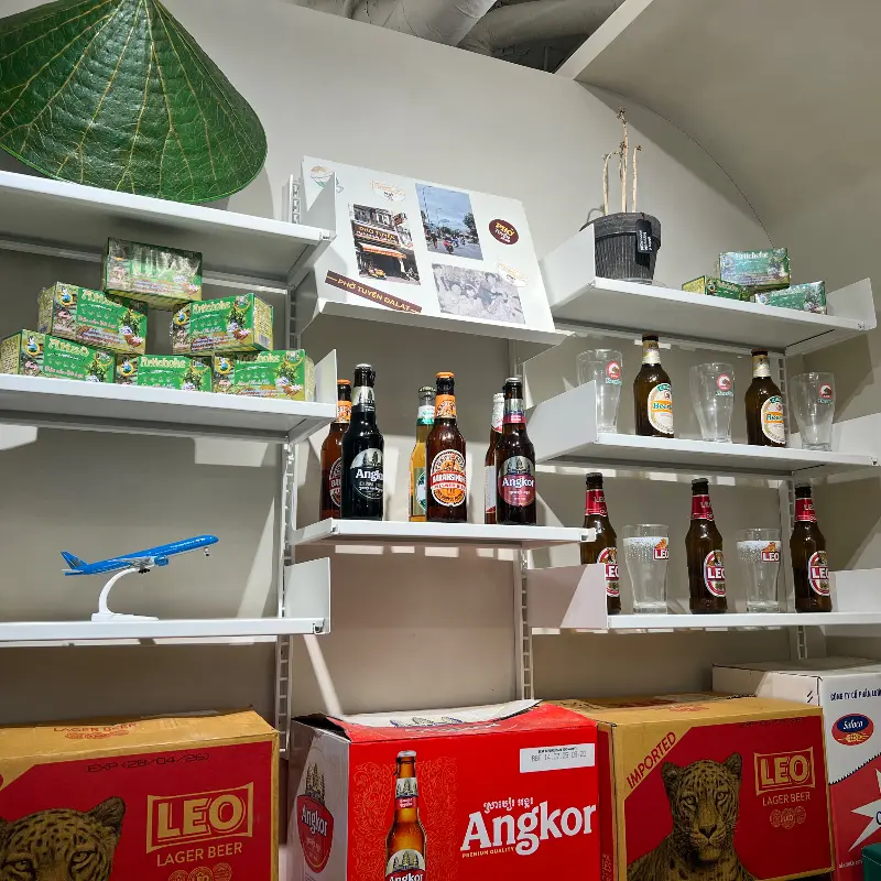 베트남 분위기가 물씬 풍기는 인테리어