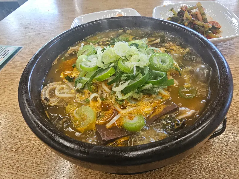 양평해장국 건더기