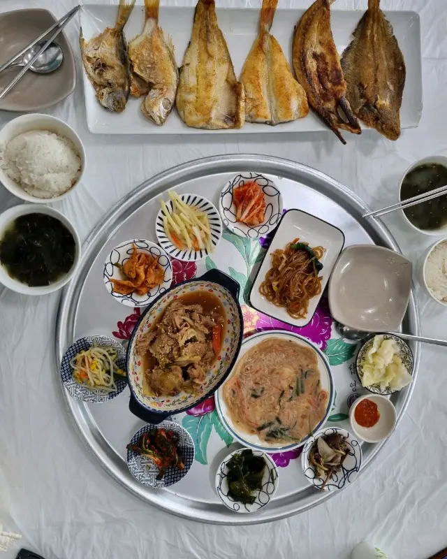 푸짐한 한상차림