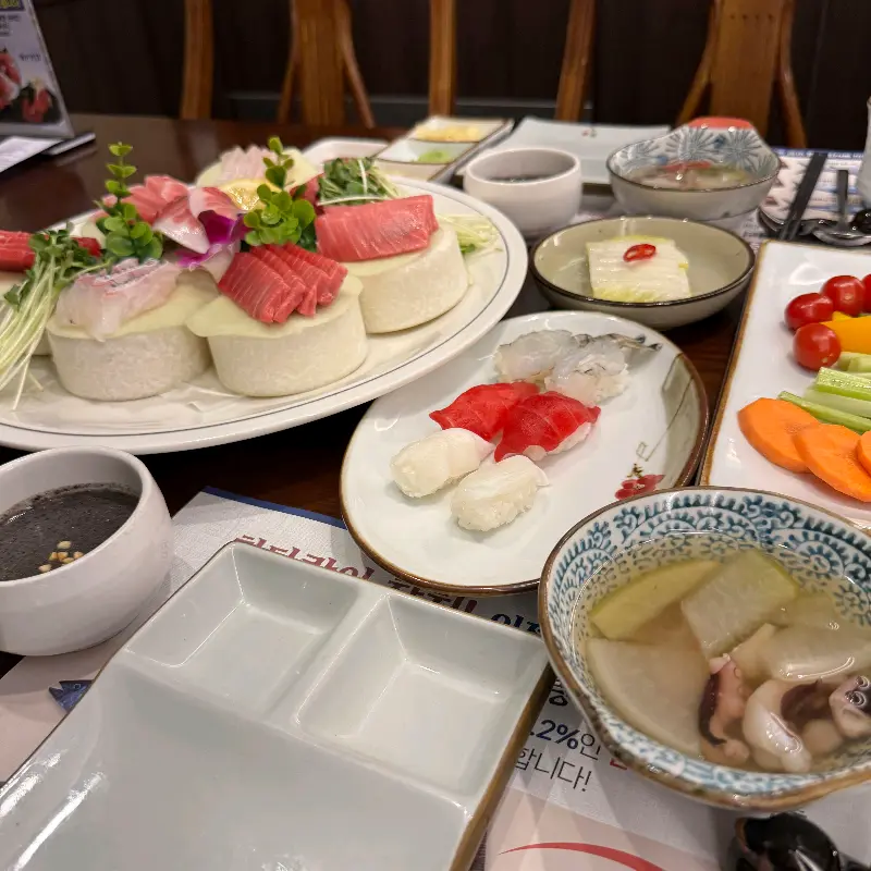 푸짐한 한 상 차림