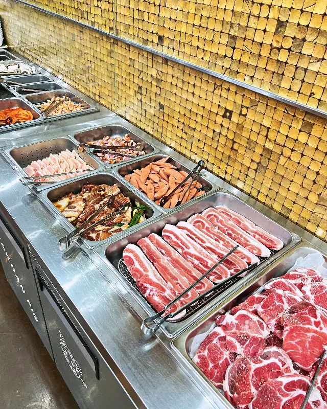 다양한 종류의 고기