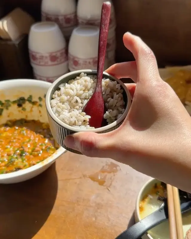 마제소바 밥 비벼먹기