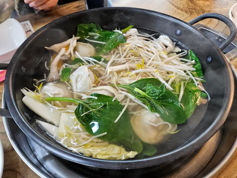 만두전골 전체샷