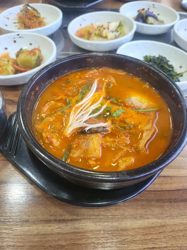 소장전골 확대샷