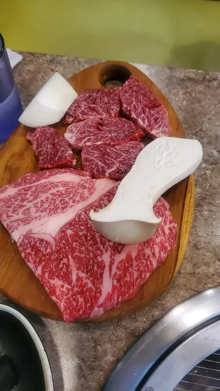 신선한 한우 모듬