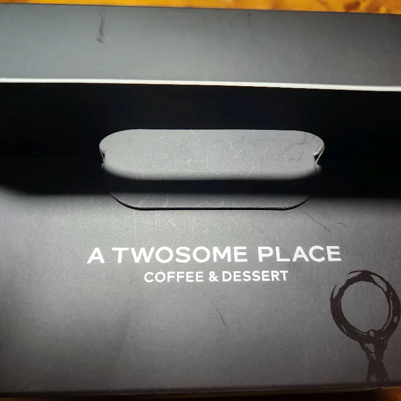 투썸 케이크 포장