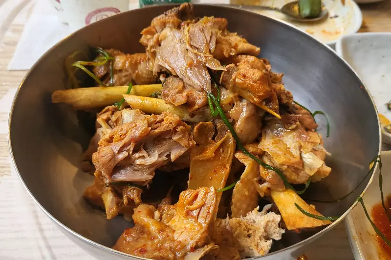닭볶음탕 확대 사진