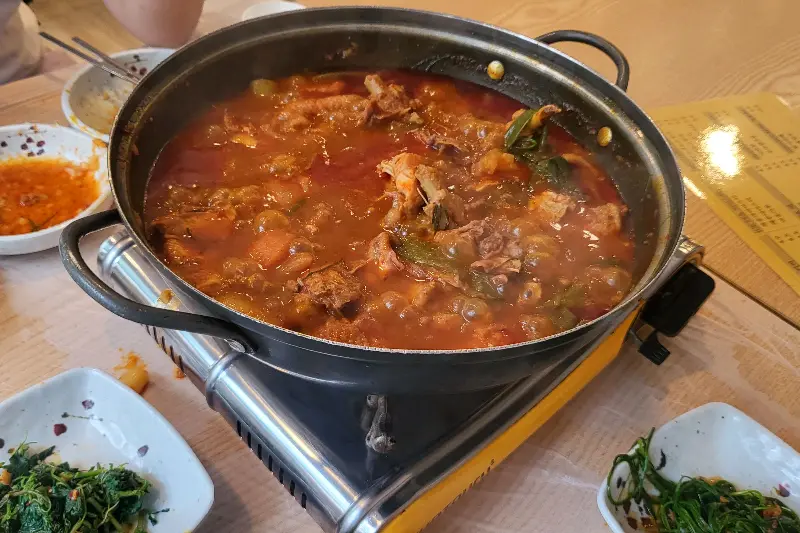 맛있어 보이는 닭볶음탕