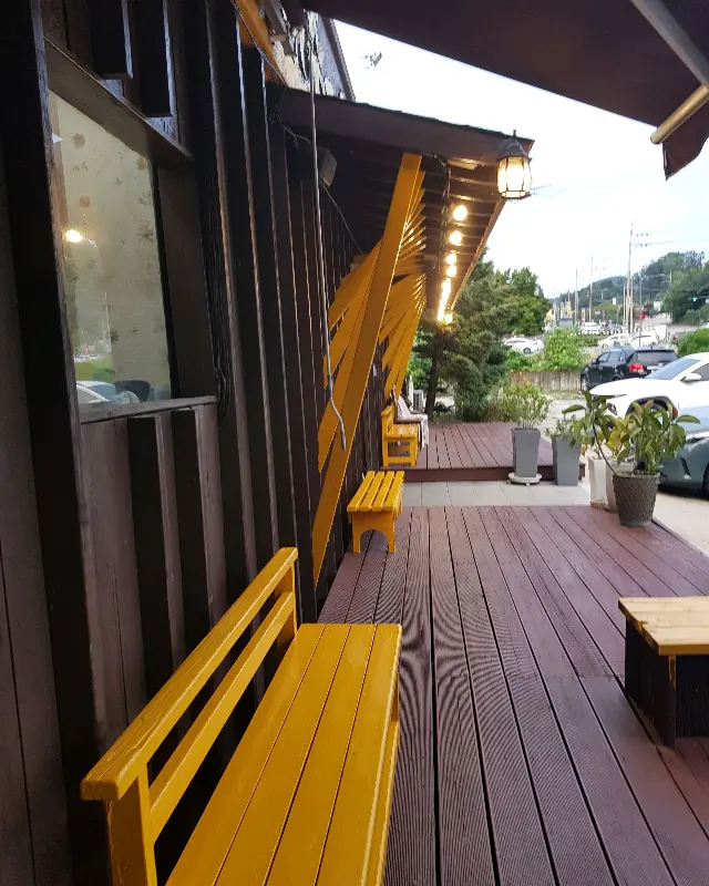 콩국수의 모습. 국물이 진하고 걸쭉해 보인다.